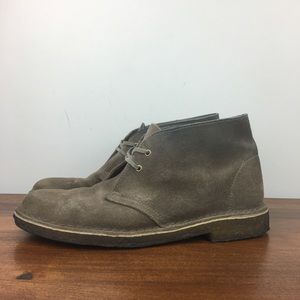 Clarks Originals Desert Boots Tan Suede Crepe Sole Oakwood Women’s Size 9.5M.
